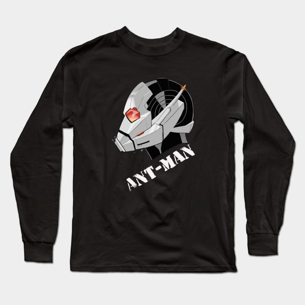 Ant-Man grunge design Long Sleeve T-Shirt by Krismilla 